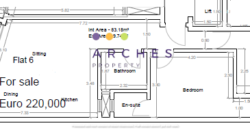 MELLEHA – 1st FLOOR 3 BEDROOM APARTMENT