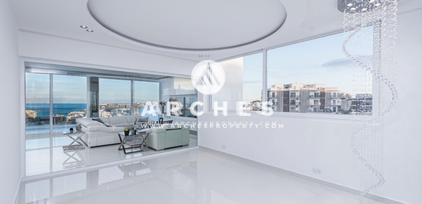 Swieqi-Furnished Penthouse