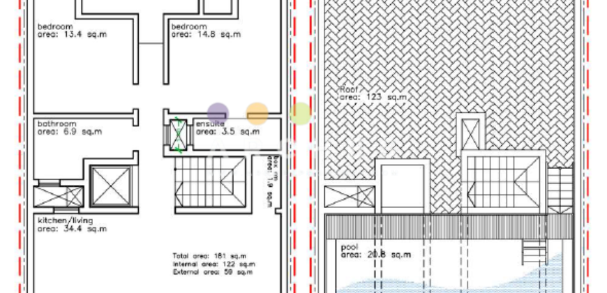 Safi – 3 Bedroom penthouse