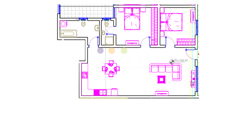 Qawra – Ground floor maisonette