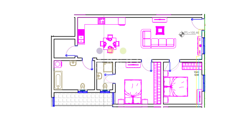 Qawra – Ground floor maisonette