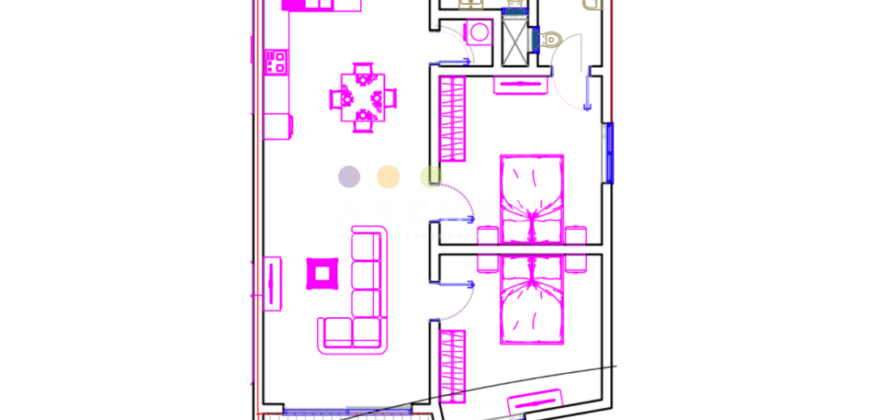 Qawra – Finished 2 bedroom apartment