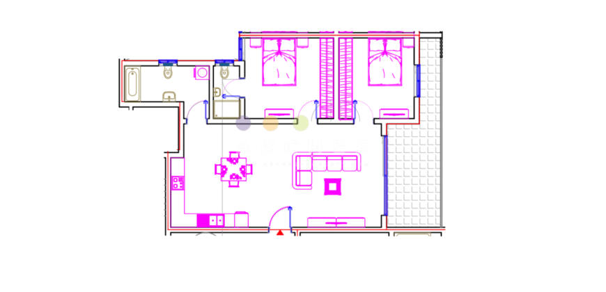 Qawra – Finished 2 bedroom apartment