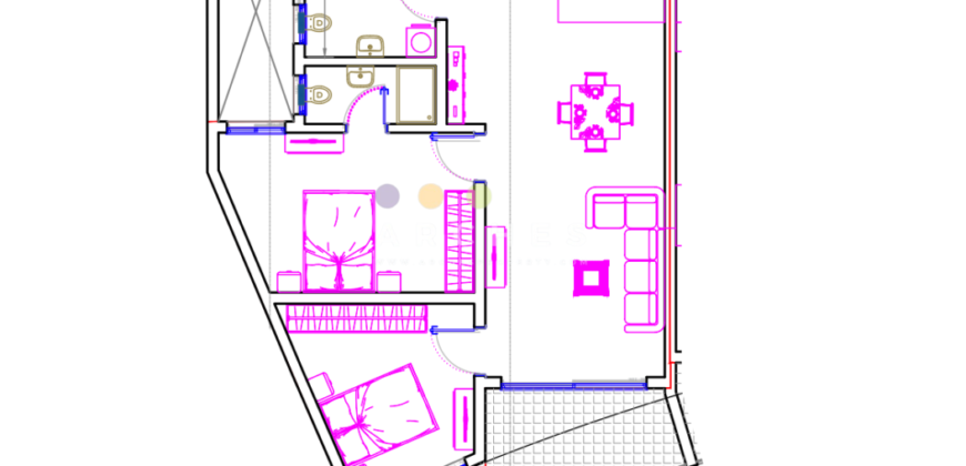 Qawra – Finished 2 bedroom apartment