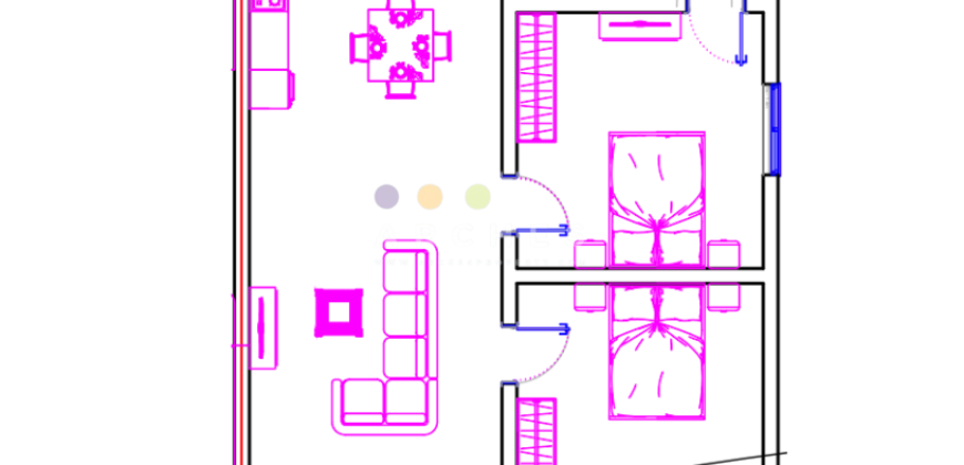 Qawra – Finished 2 bedroom apartment