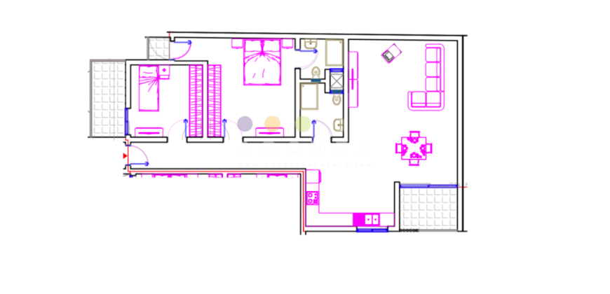 Qawra – Finished 2 bedroom apartment