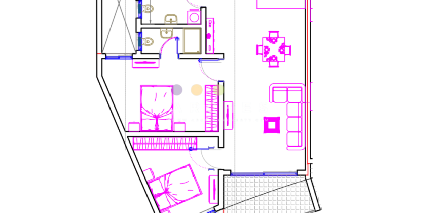 Qawra – Finished 2 bedroom apartment