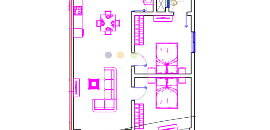 Qawra – Finished 2 bedroom apartment