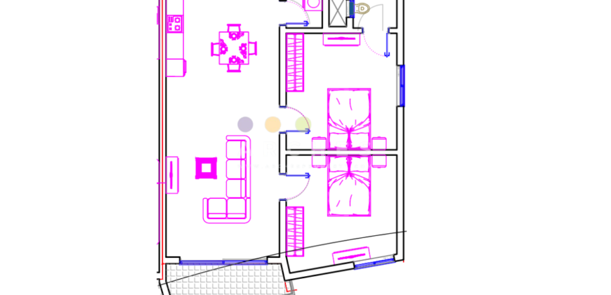 Qawra – Finished 2 bedroom apartment