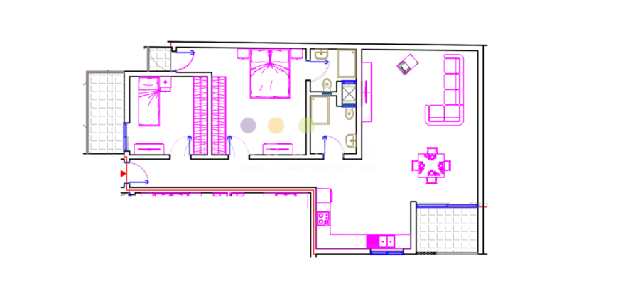 Qawra – Finished 2 bedroom apartment