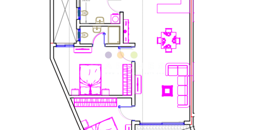 Qawra – Finished 2 bedroom apartment