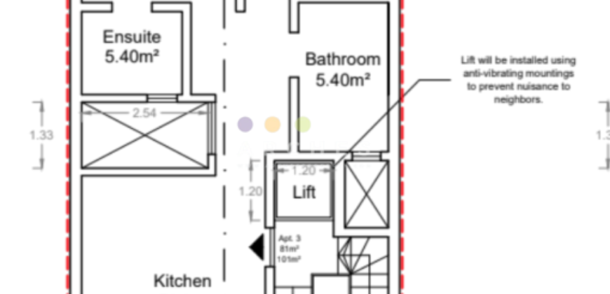 Zebbug – Finished 2 bedroom apartment