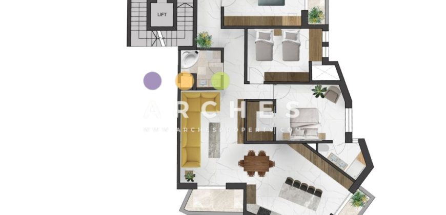 GZIRA – HIGHLY FINISHED APARTMENT