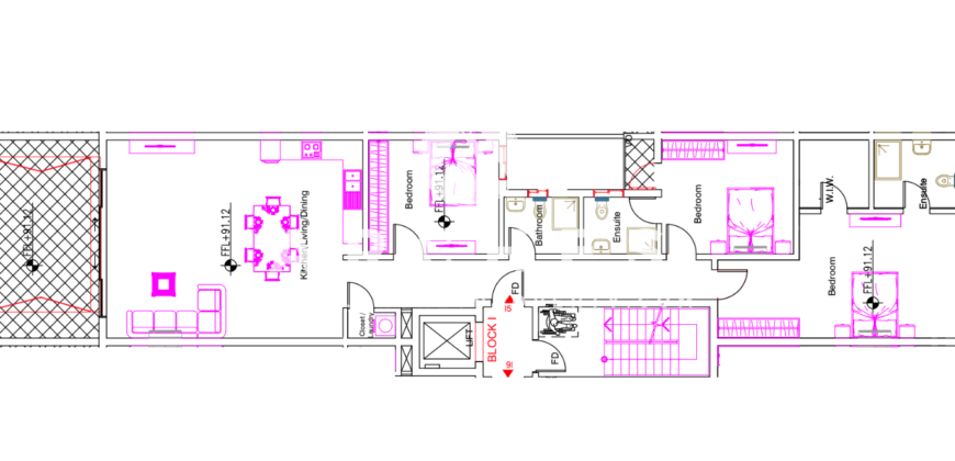 Mosta 3 Bedroom Apartment