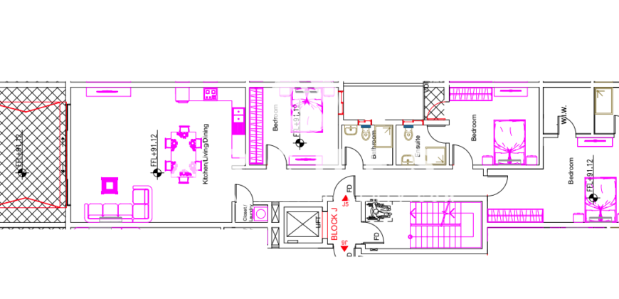 Mosta 3 Bedroom Apartment