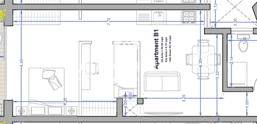 Paola-  2 Bedroom Apartment