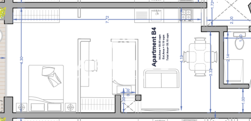 Paola-  2 Bedroom Apartment