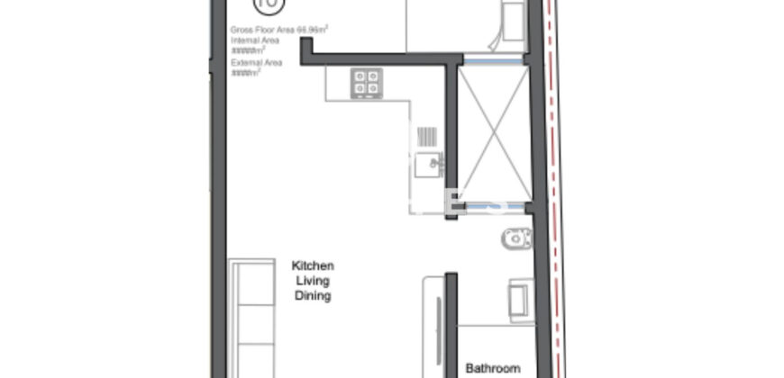 Paola-  2 Bedroom Apartment