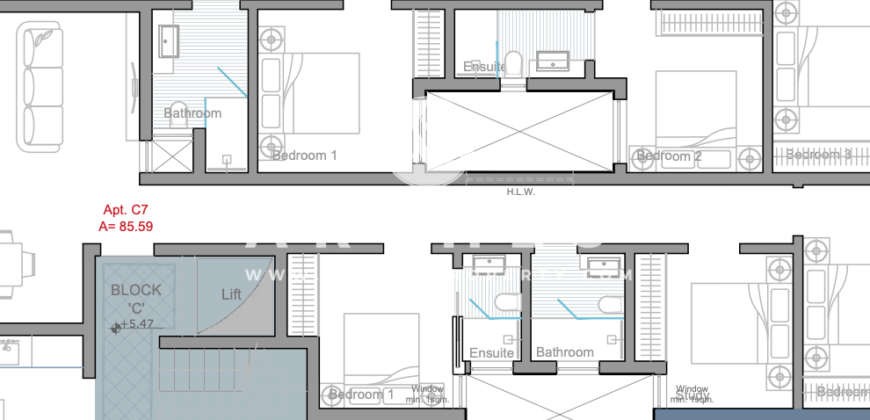 Birzebbuga-   3 Bedroom Apartment