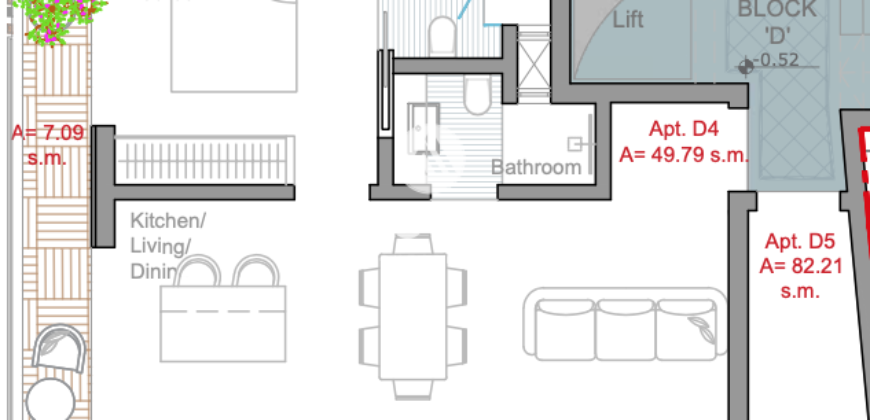 Birzebbuga-   1 Bedroom Apartment