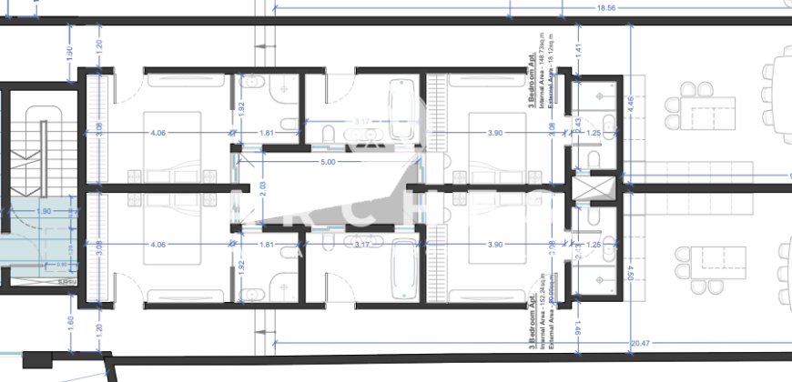 Xemxija- 3 bedroom Apartment