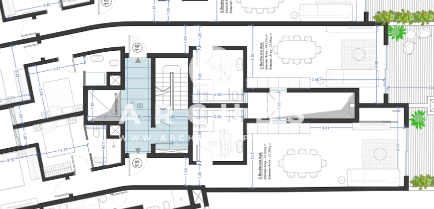 Xemxija- 2 bedroom Apartment