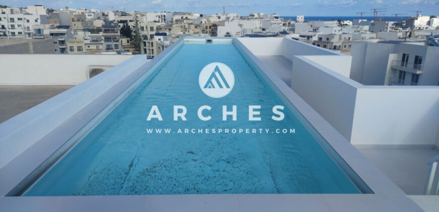 Swieqi- 3 bedroom Finished Penthouse