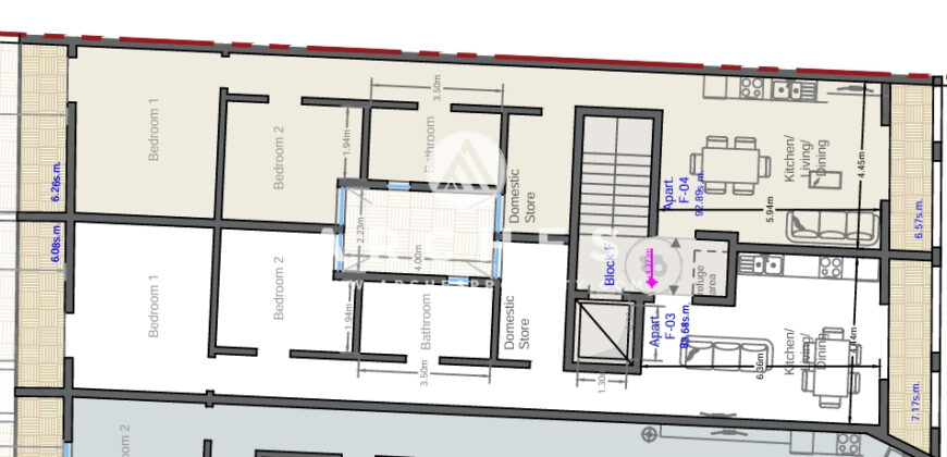 Victoria- 2 Bedroom Apartment