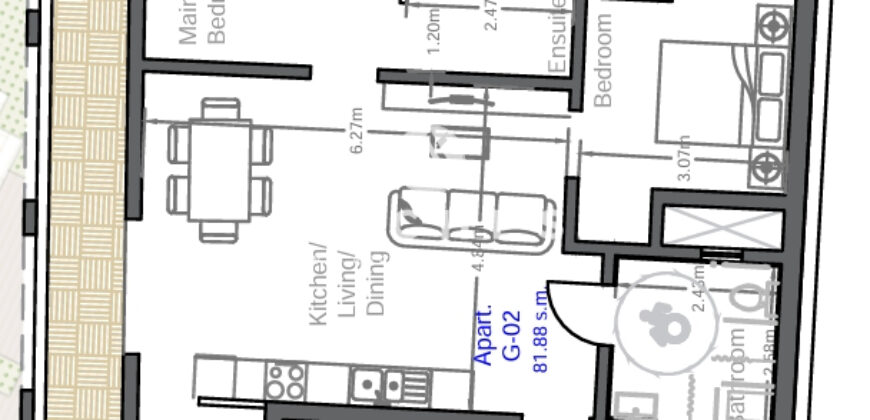 Victoria- 2 Bedroom Apartment