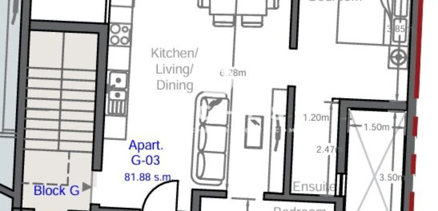 Victoria- 2 Bedroom Apartment
