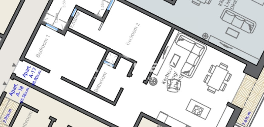 Victoria- 2 Bedroom Apartment