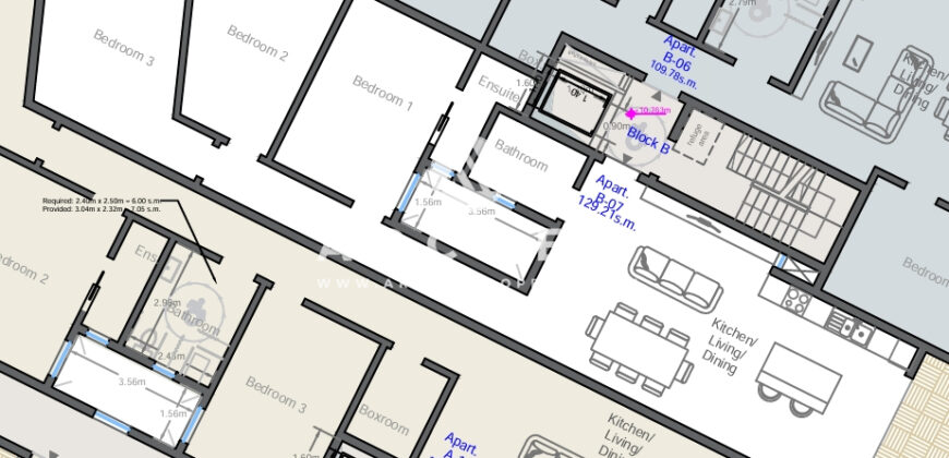 Victoria- 3 Bedroom Apartment