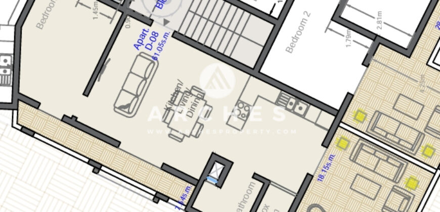 Victoria- 1 Bedroom Penthouse