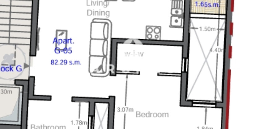 Victoria- 1 Bedroom Penthouse