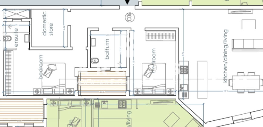 Victoria- 2 bedroom Apartment