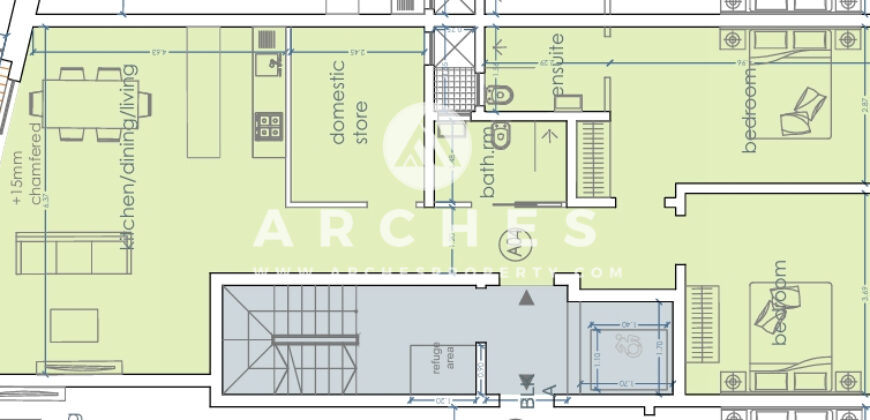 Victoria- 2 bedroom Apartment