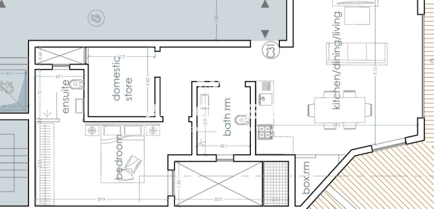 Victoria- 1 bedroom Apartment