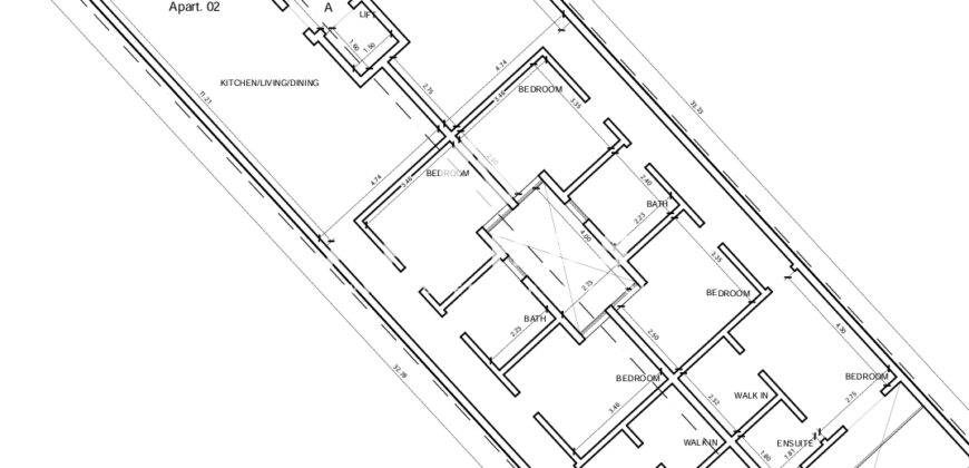 Zejtun- 3 bedroom Apartment