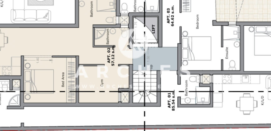 Pietà- 2 Bedroom Apartment