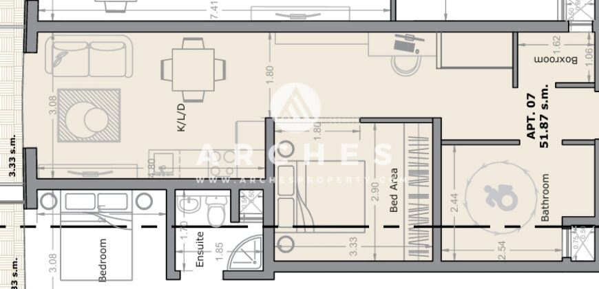 Pietà- 1 Bedroom Apartment