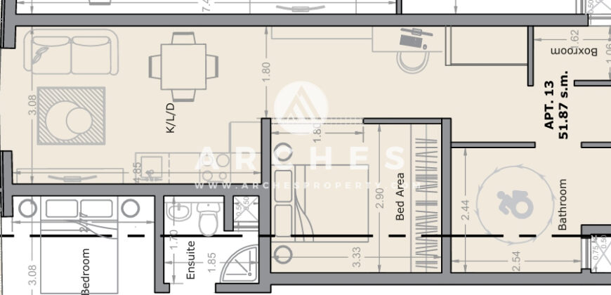 Pietà- 1 Bedroom Apartment