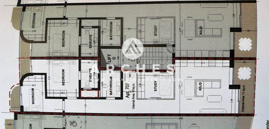 Msida- 3 bedroom Apartment