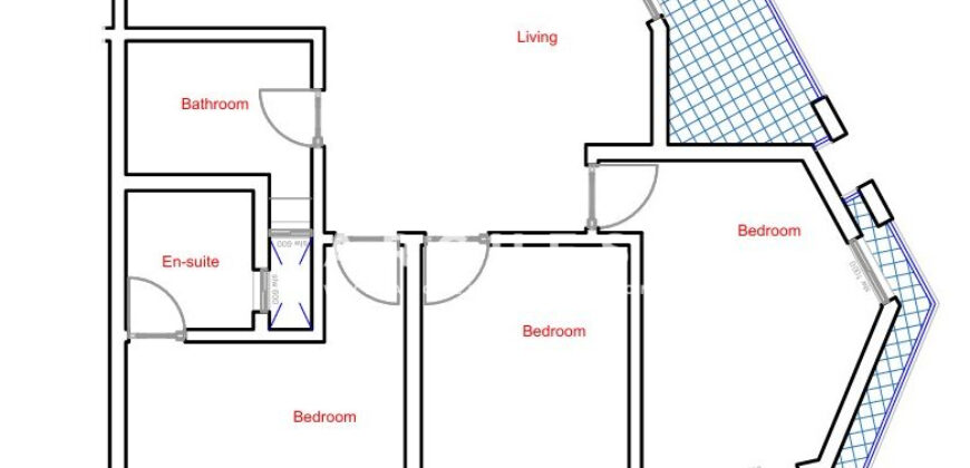 Birkirkara Fully Furnished Corner Apartment