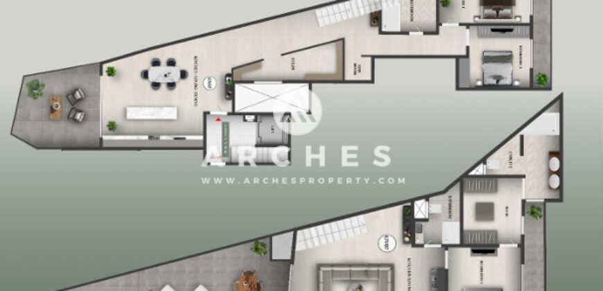 Mosta- 3 Bedroom Duplex Penthouse